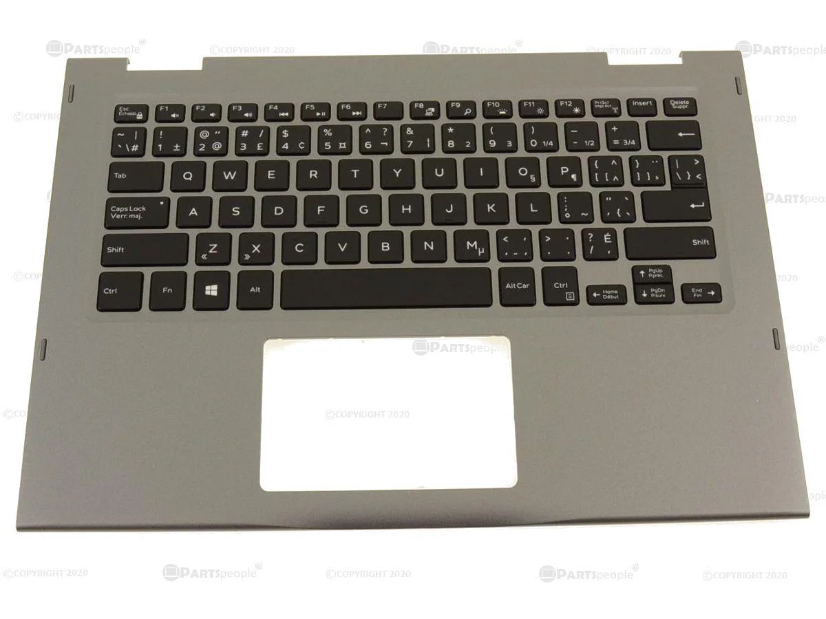 DELL DELL Inspiron 5368 5378 French English Palmrest Keyboard NGMJ9 — product photo