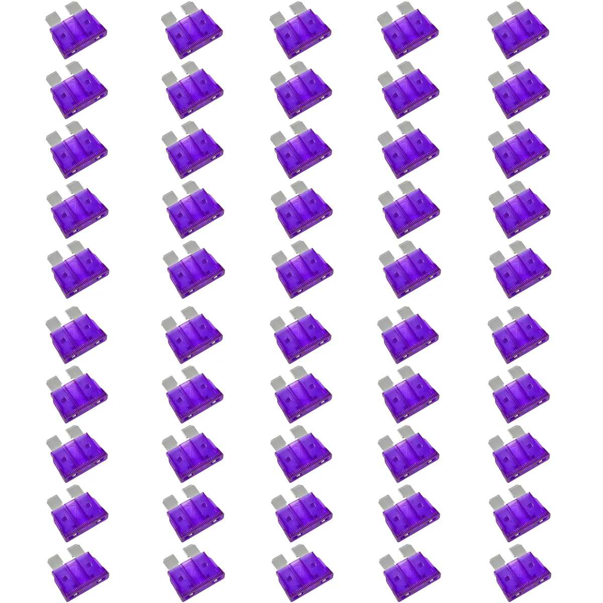 The Wires Zone The Wires Zone 2X-ATC3A-25 ATC Blade Fuse 3A 50 Pack — product photo