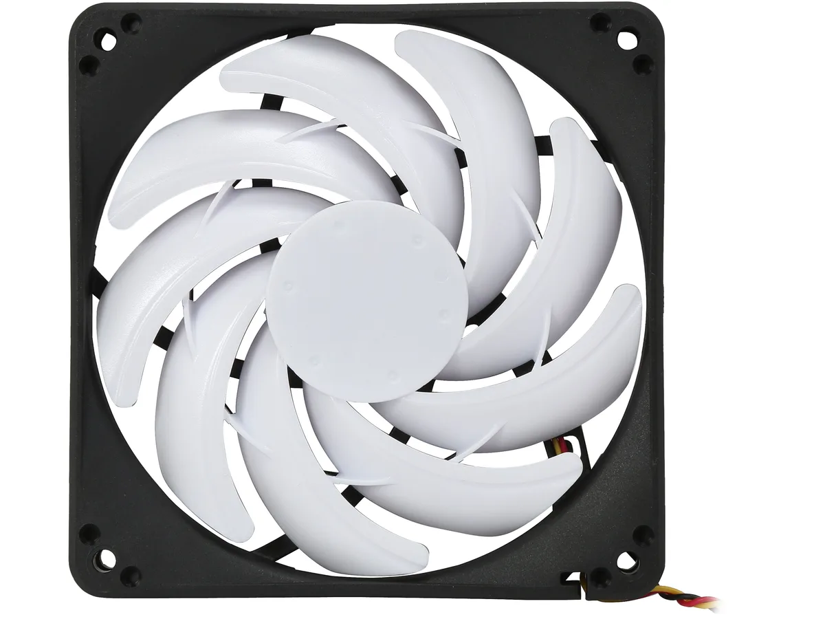 Silverstone Silverstone FN123 120mm case fan 15mm 2000 rpm 32.6CFM 23.5dBA 3-pin — product photo