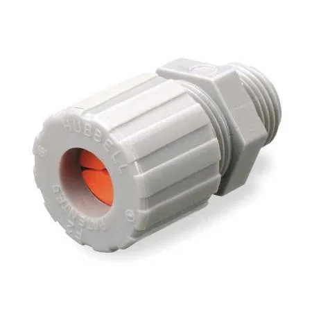 Hubbell Incorporated Hubbell Incorporated SHC1041CR Liquid Tight Connector 1 in Yellow — product photo