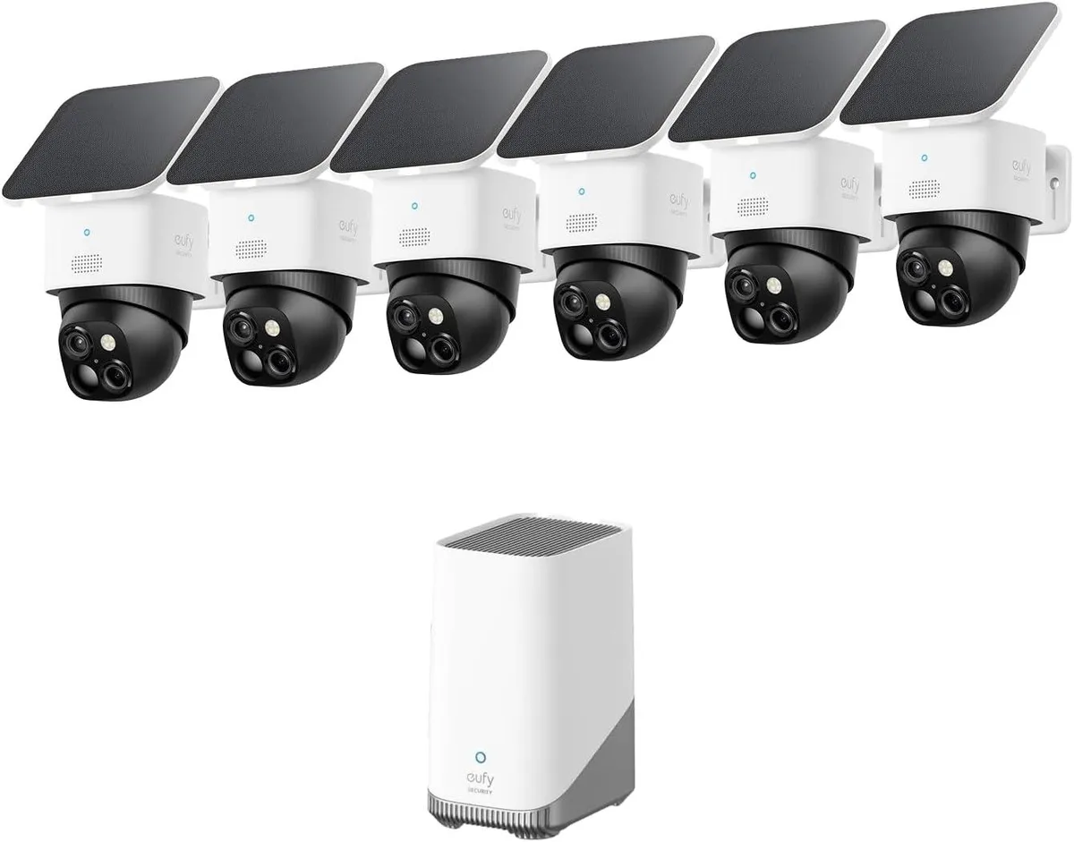 eufy eufy Security SoloCam S340 6-Cam Kit (HomeBase S380) network camera — product photo