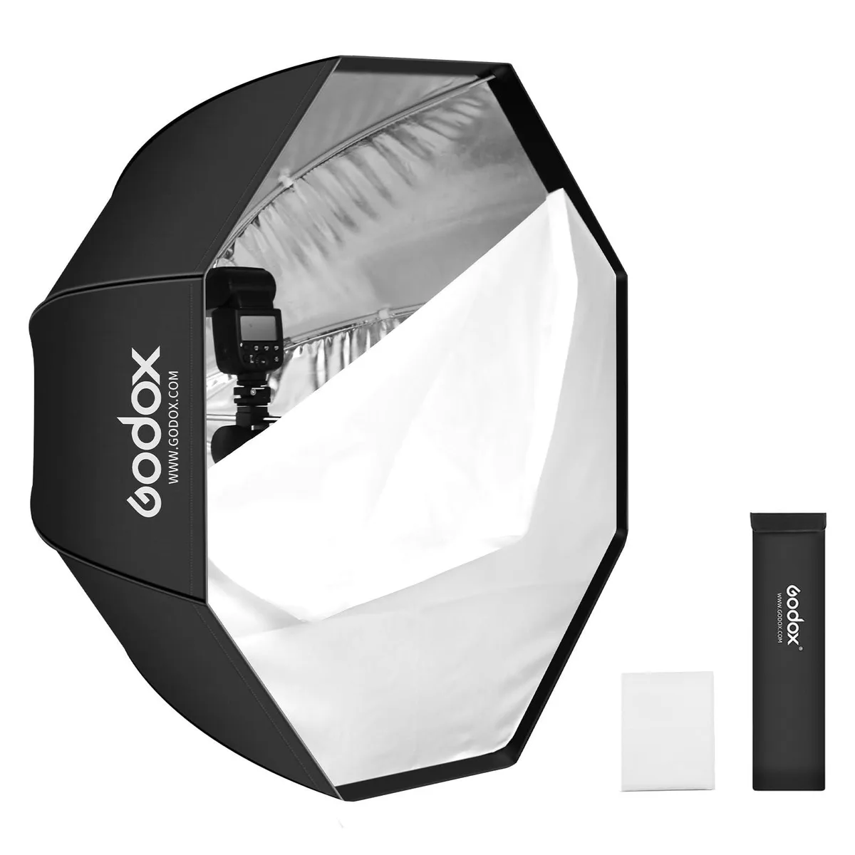  Godox SB-UBW-3 31.5in Octagon Softbox Silver with Bag — product photo