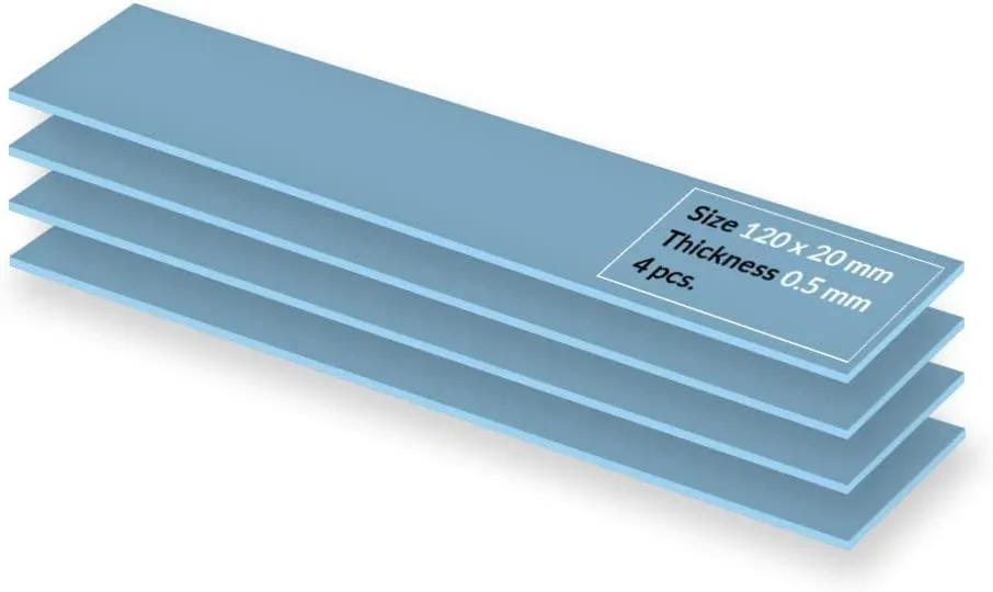 ARCTIC COOLING ARCTIC COOLING TP-3 Thermal Pad 120x20mm 0.5mm 4 pcs — product photo
