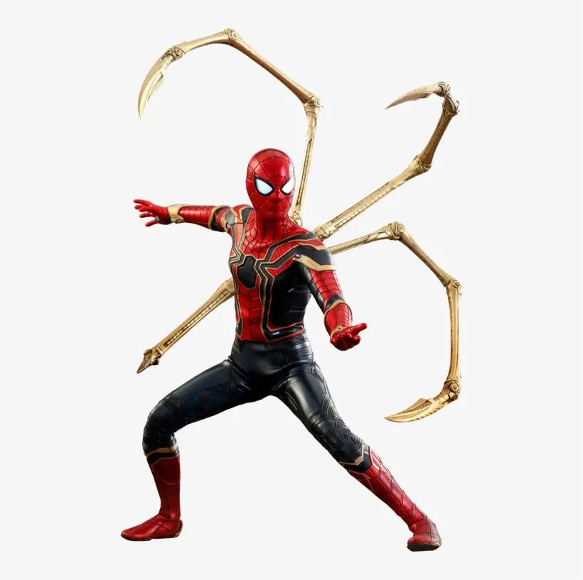 Hot Toys Hot Toys MMS623 Spider-Man Integrated Suit 1/6 action figure — product photo