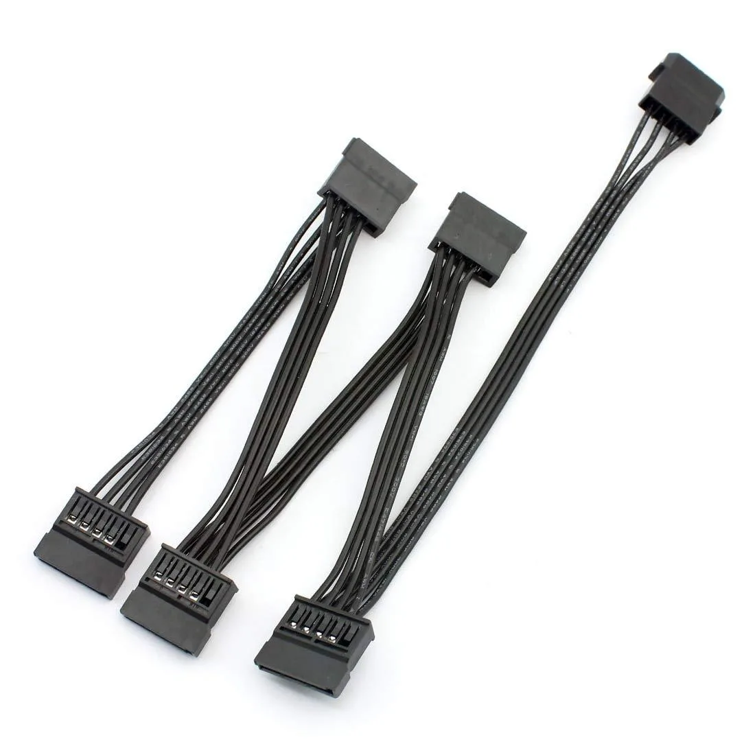 Vszerda Vszerda 2 Pack 4pin IDE to 15Ppin Female SATA Power Cable 18AWG — product photo