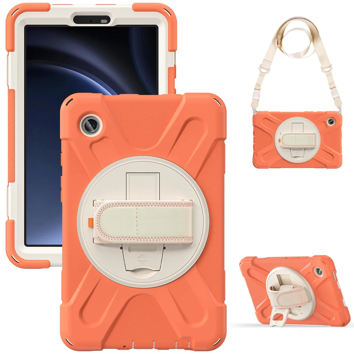 BONAEVER BONAEVER SM-X110/SM-X115/SM-X117 8.7 inch 2023 laptop case Orange — product photo