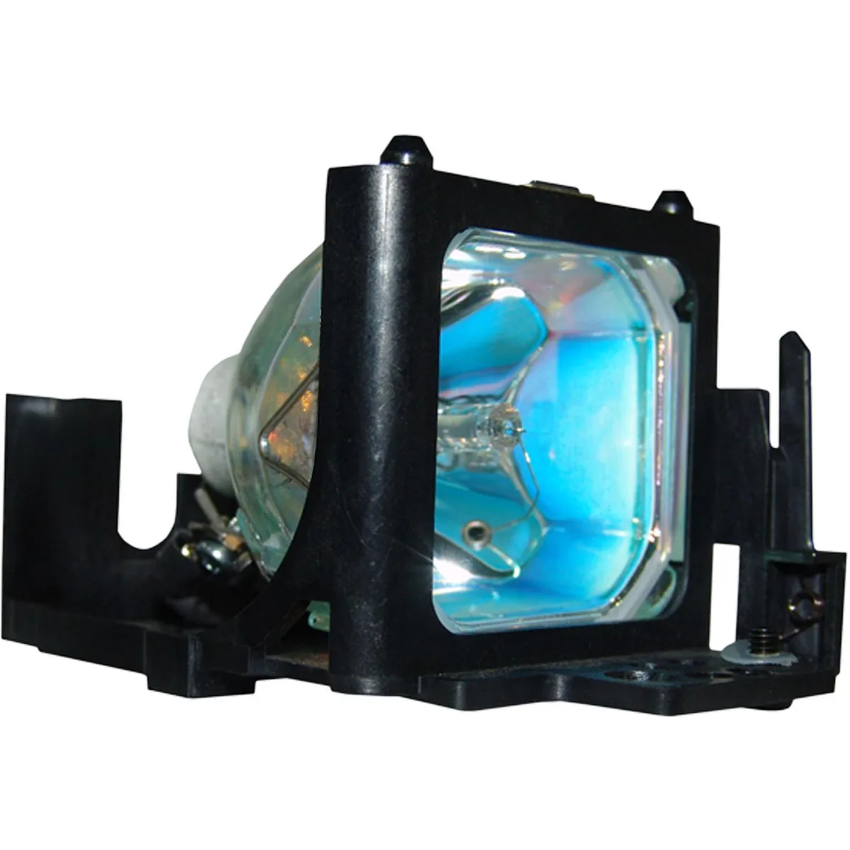 A new Hitachi DT00301 DLP projector lamp module in its housing