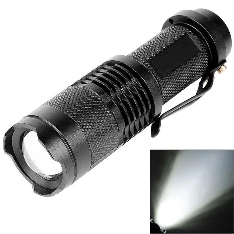 allentian allentian SK68 180lm Zoom LED Flashlight Black — product photo