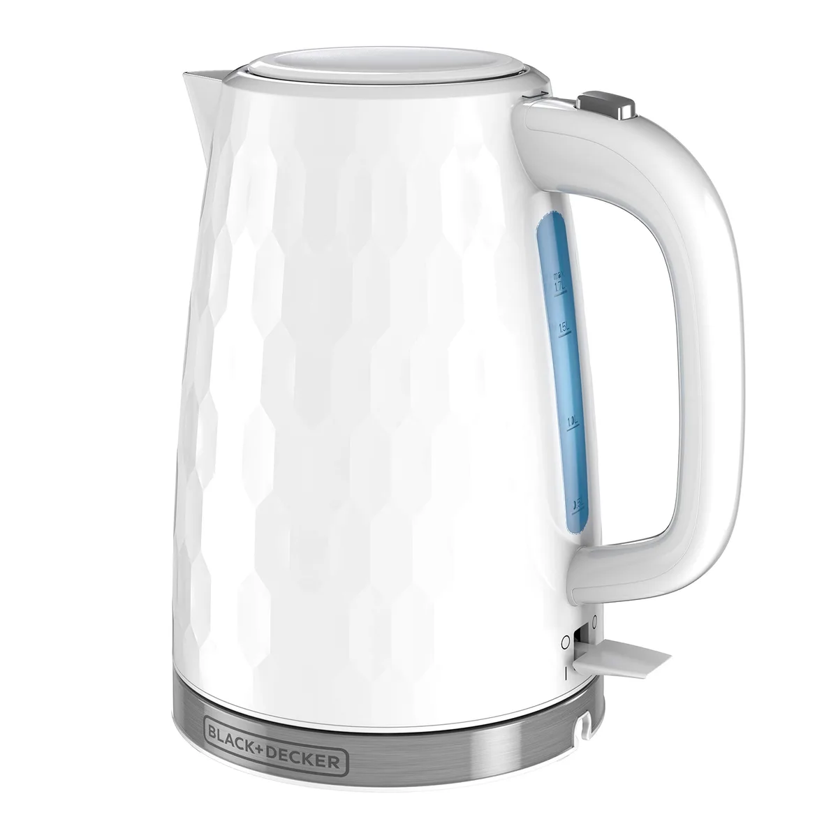  BLACK+DECKER KE1560W 1.7L Cordless Electric Kettle White — product photo