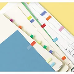 3M 3M 6834 Post-it Flags Small 0.5 x 1.75in 140/Pk Assorted — product photo