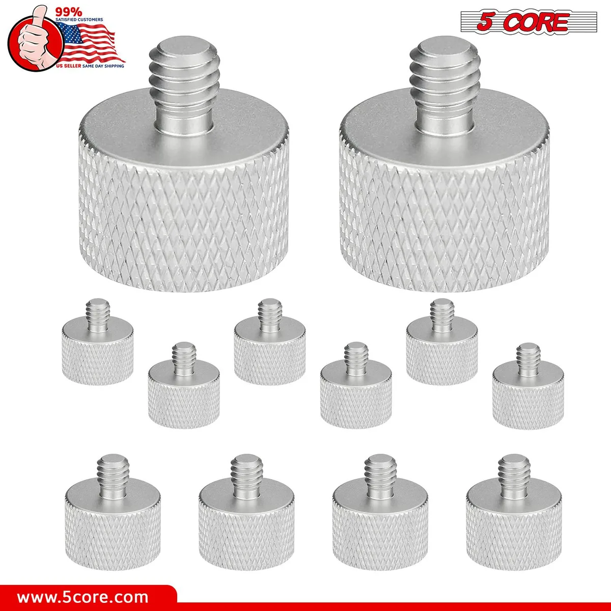 5 Core 5 Core MS ADP M SLV 38M-58F 12PCS Mic Stand Adapter 12 Pieces — product photo