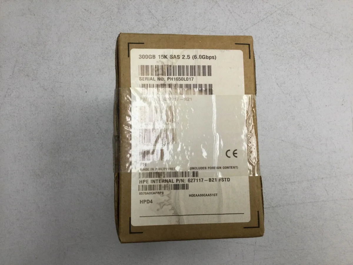 HP HP EH0300FBQDD 300 GB SAS 15000RPM 2.5 in HDD accessory — product photo