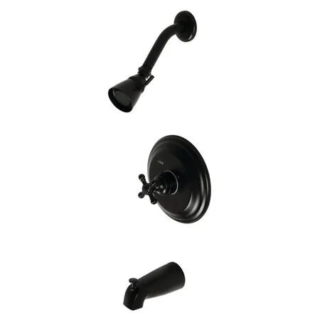 Minka Group Minka Group Metropolitan KB2630BX Tub and Shower Faucet Matte Black Wall Mount — product photo