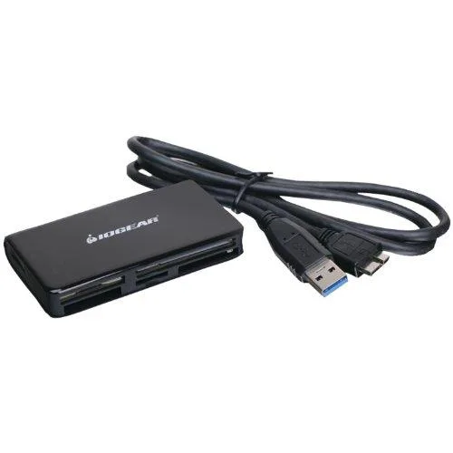 IOGEAR IOGEAR LL0307B USB 3.0 Card Reader 59 Cards — product photo