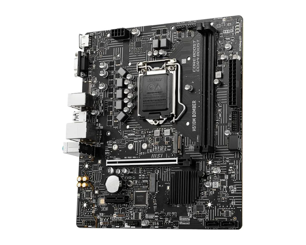 MSI MSI H510M BOMBER LGA1200 Intel motherboard — product photo