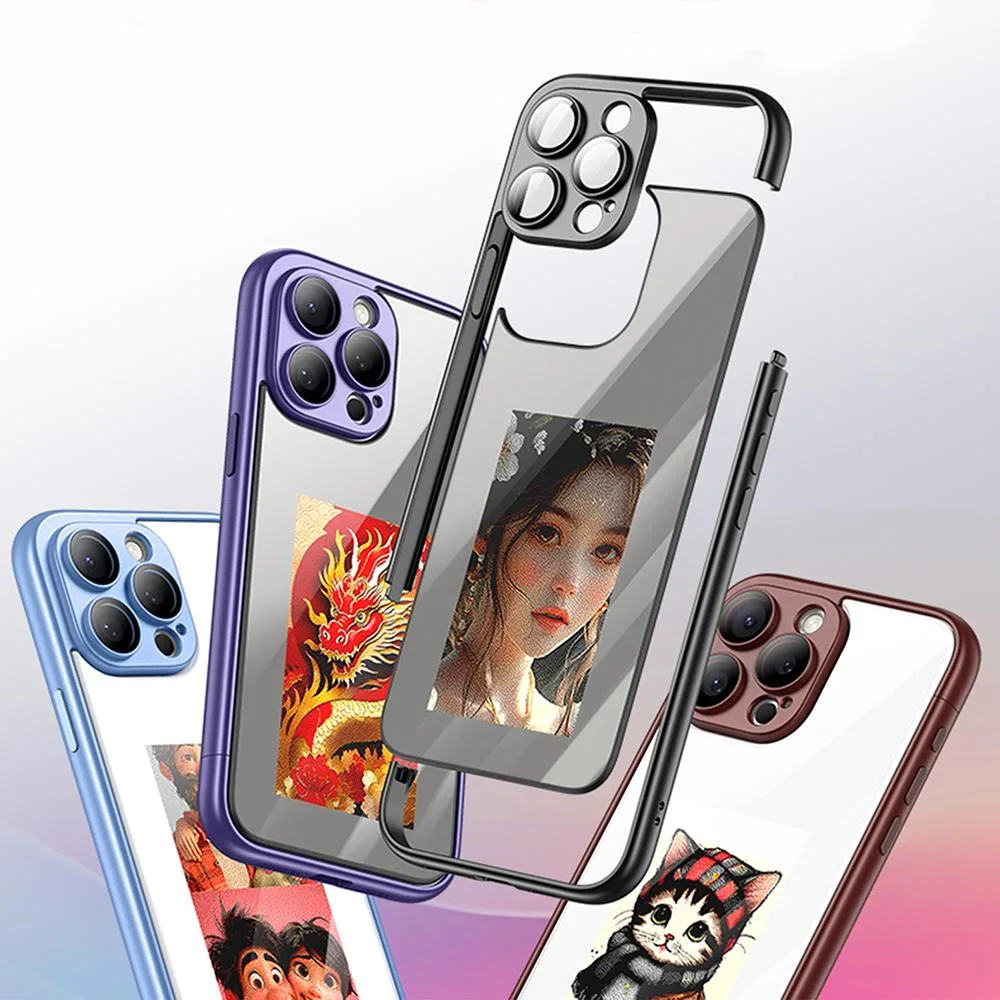 Mericonn Mericonn NFC Smart E-Ink Screen Case for iPhone 15 Pro Max Plus — product photo