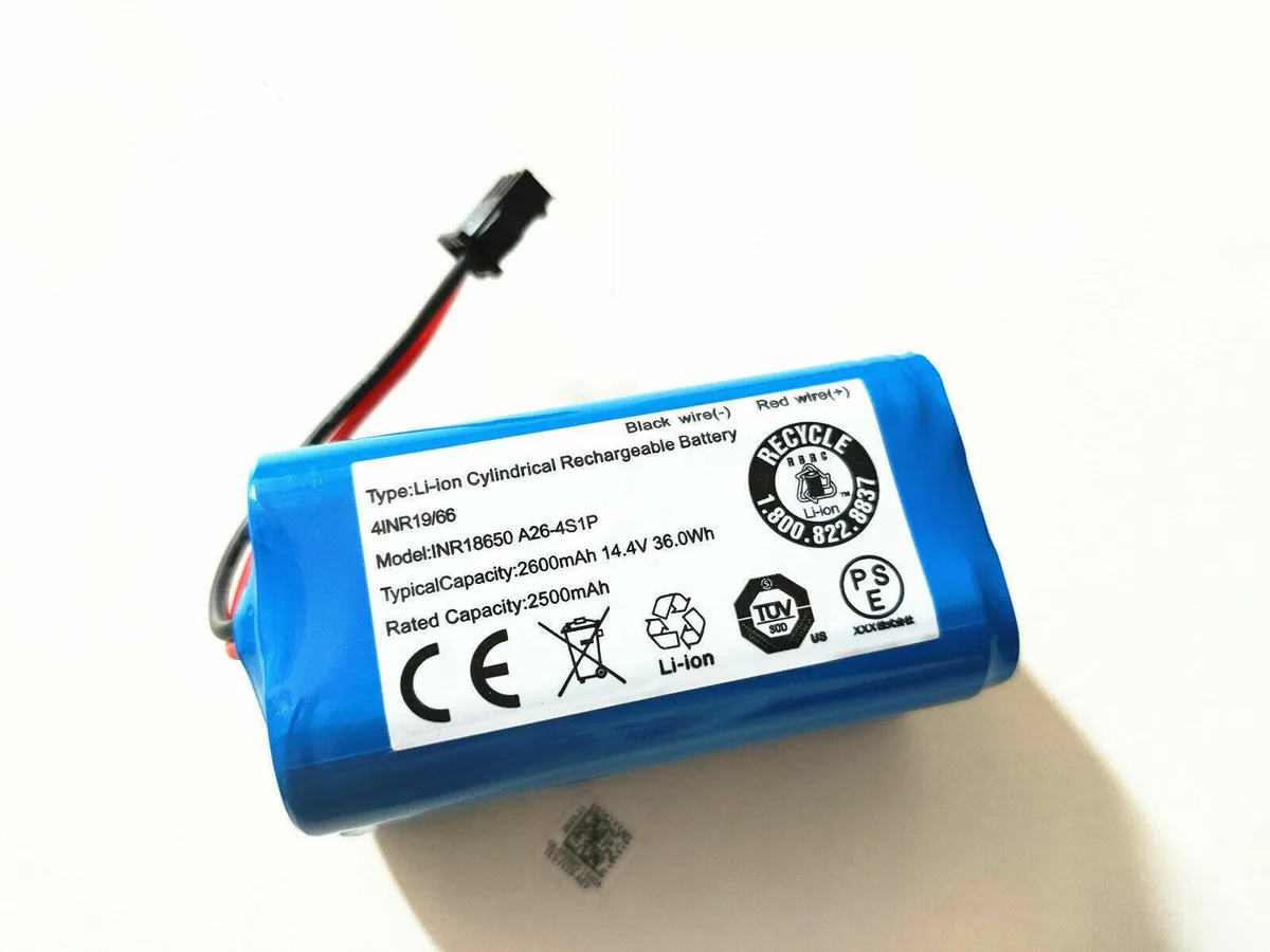 Damaite Damaite 2600mAh 14.4V Li-ion Battery Blue for Eufy RoboVac 11 11S 12 15C 30 30C 35C — product photo