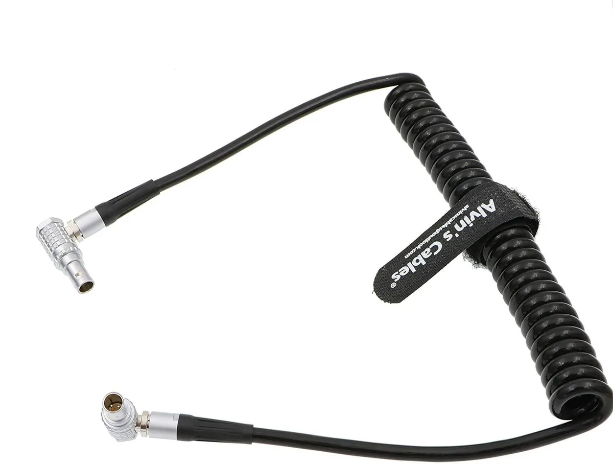 Astro Gaming Astro Gaming 2 in 1 Accessory Right Angle 2 Pin Male Coiled Power Cable 40cm 60cm — product photo