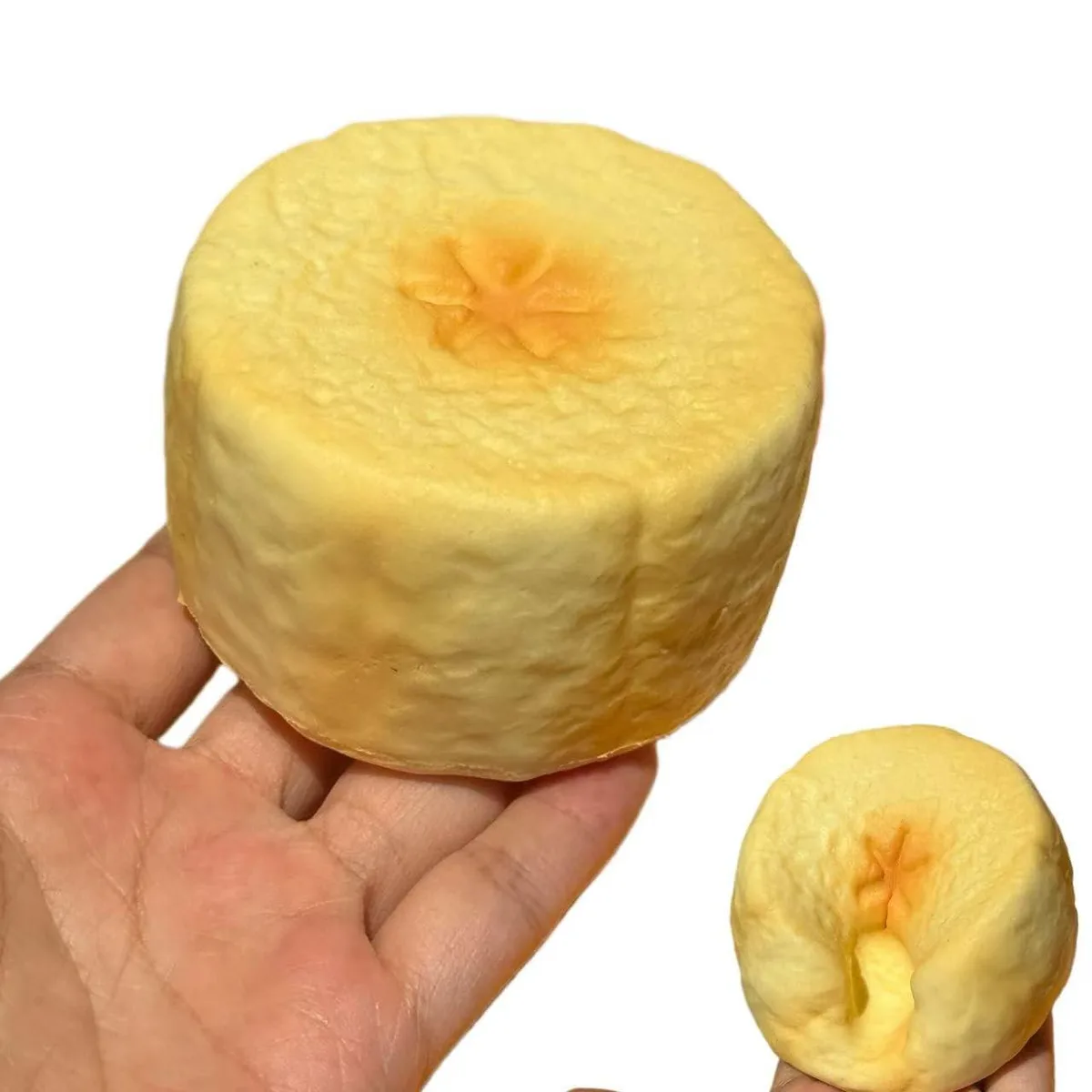  Realistic Banana Squishy Toy Slow Rising PU Foam Fruit Squeeze Stress Ball — product photo