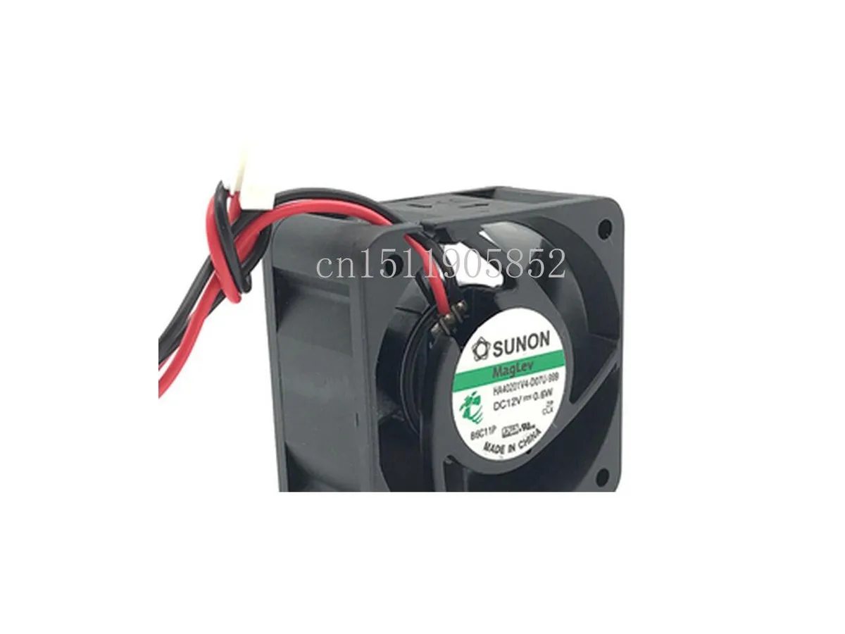 Fans Fans HA40201V4-D07U-999 40x40x20mm 12V .6W 2-wire case fan — product photo