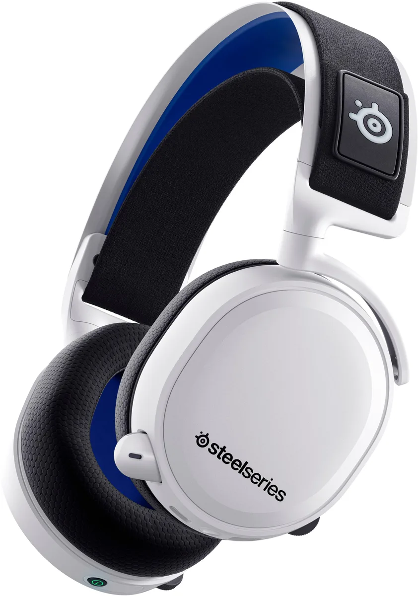 SteelSeries SteelSeries Arctis 7P+ Wireless Headset White 30h 2.4GHz USB-C — product photo