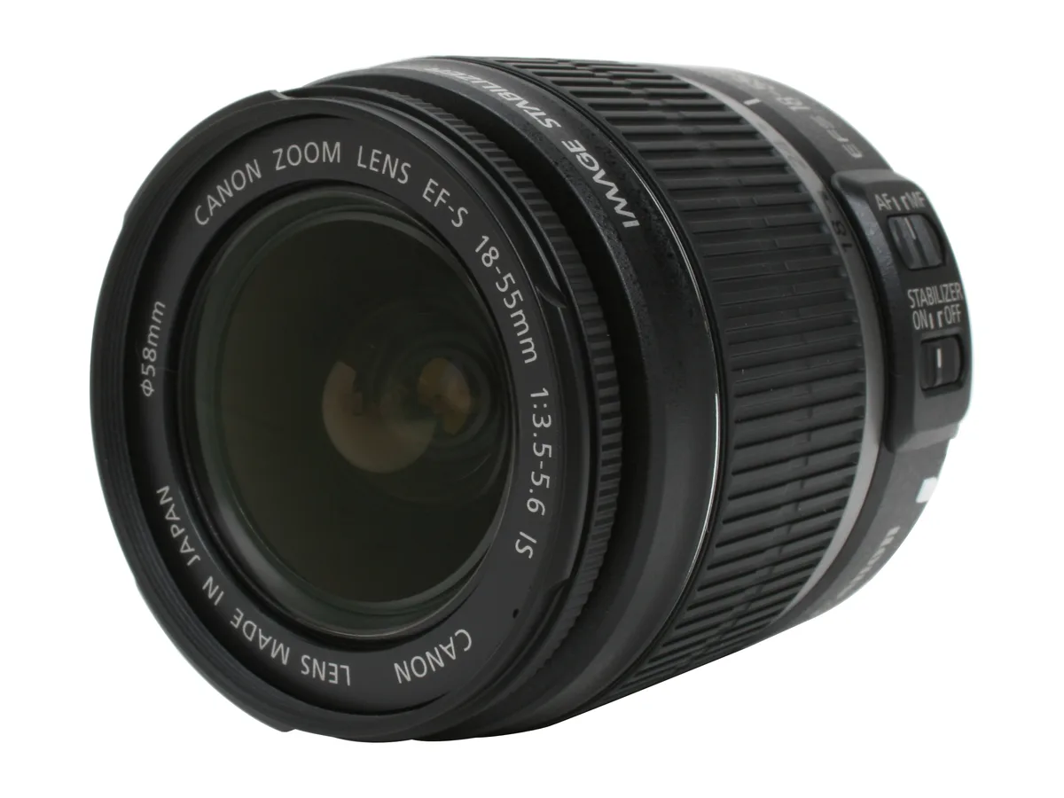 Canon Canon EF-S 18-55mm f/3.5-5.6 IS II Lens 2042B002 camera lens — product photo