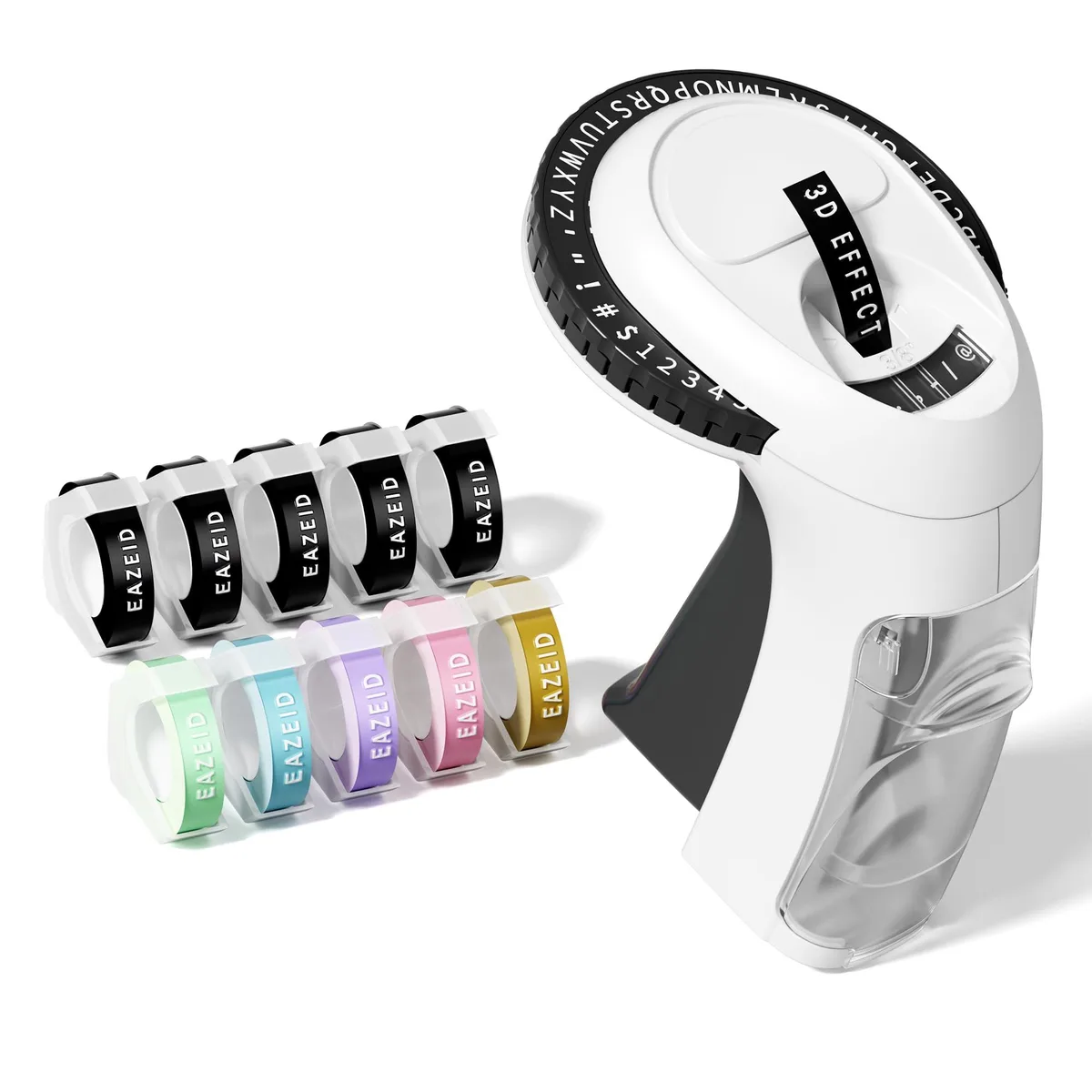  EazeID Omega S Embossing Label Maker 10 Rolls 48 Characters 148g — product photo