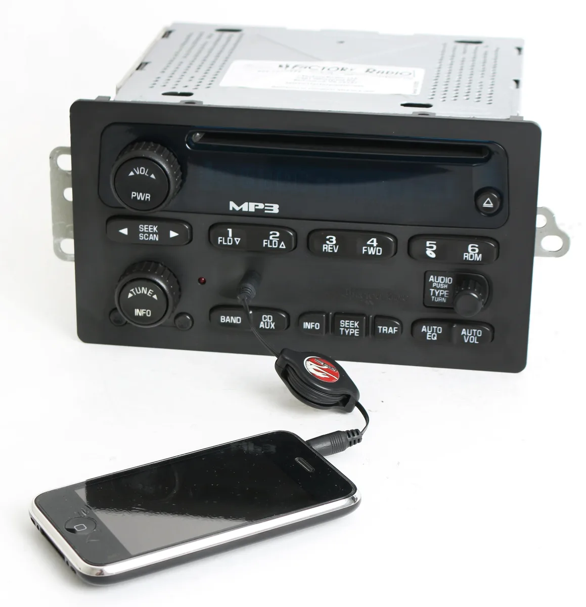 1 Factory Radio 1 Factory Radio 15216905 AM FM mp3 CD receiver with 3.5mm aux — product photo