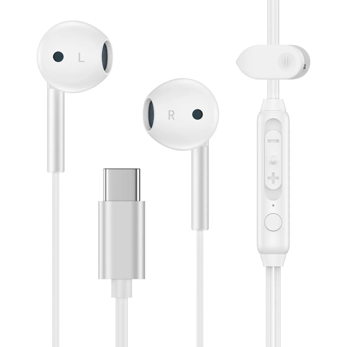 SuperTooth 421-1 USB-C Wired Earphones Black — product photo