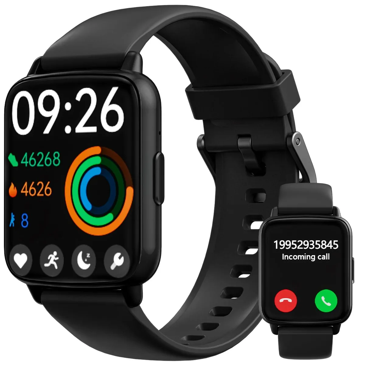  DIVElink 1.85" Activity Tracker Black 105 Sports IP68 10-Day — product photo