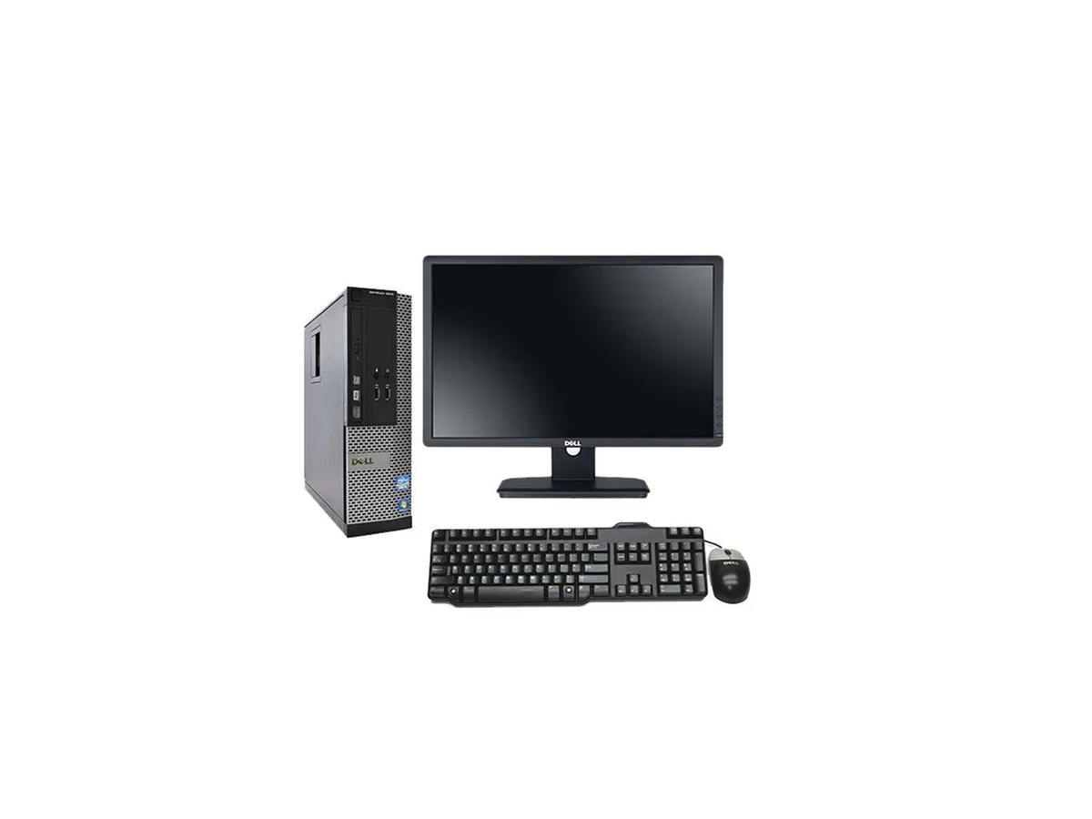 DELL DELL OptiPlex 3010 SFF Desktop PC i3-3220 3.30GHz 4GB DDR3 256GB SSD 22" Monitor — product photo