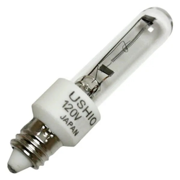 Small clear halogen capsule with E11 base