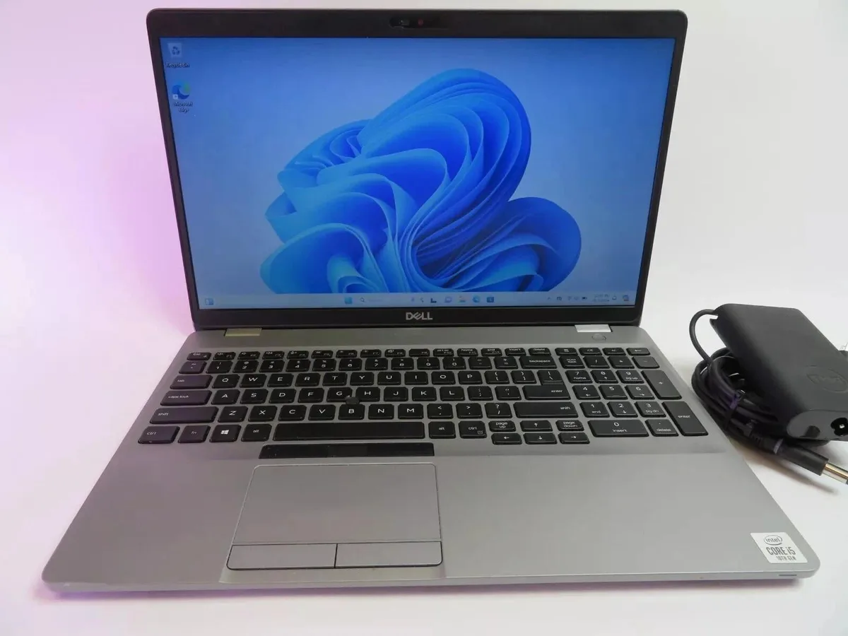 DELL DELL Latitude 5510 laptop i5 10210U 1.60GHz 8GB 512GB NVMe 15.6" FHD Windows 11 Pro — product photo