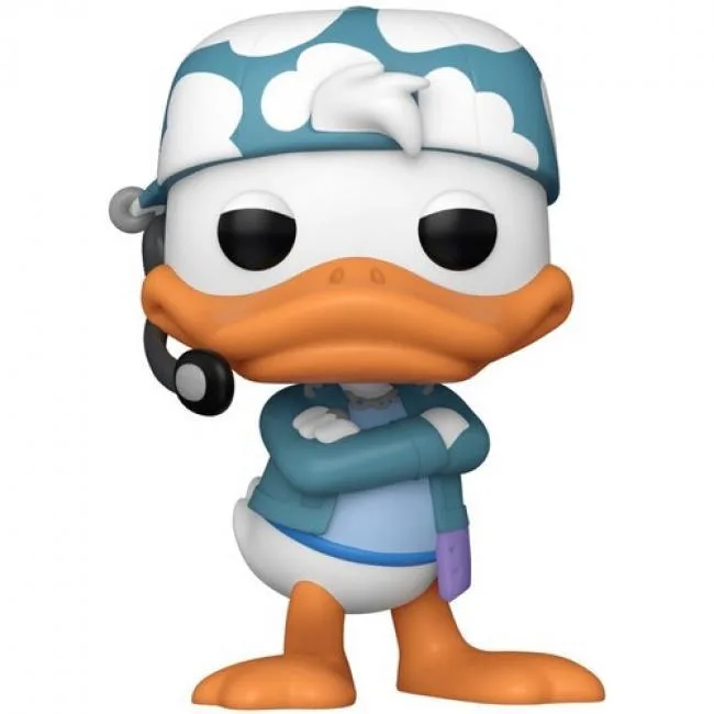 Funko POP! vinyl Donald Duck figure in multicolour KPOP outfit standing 3.3 in tall