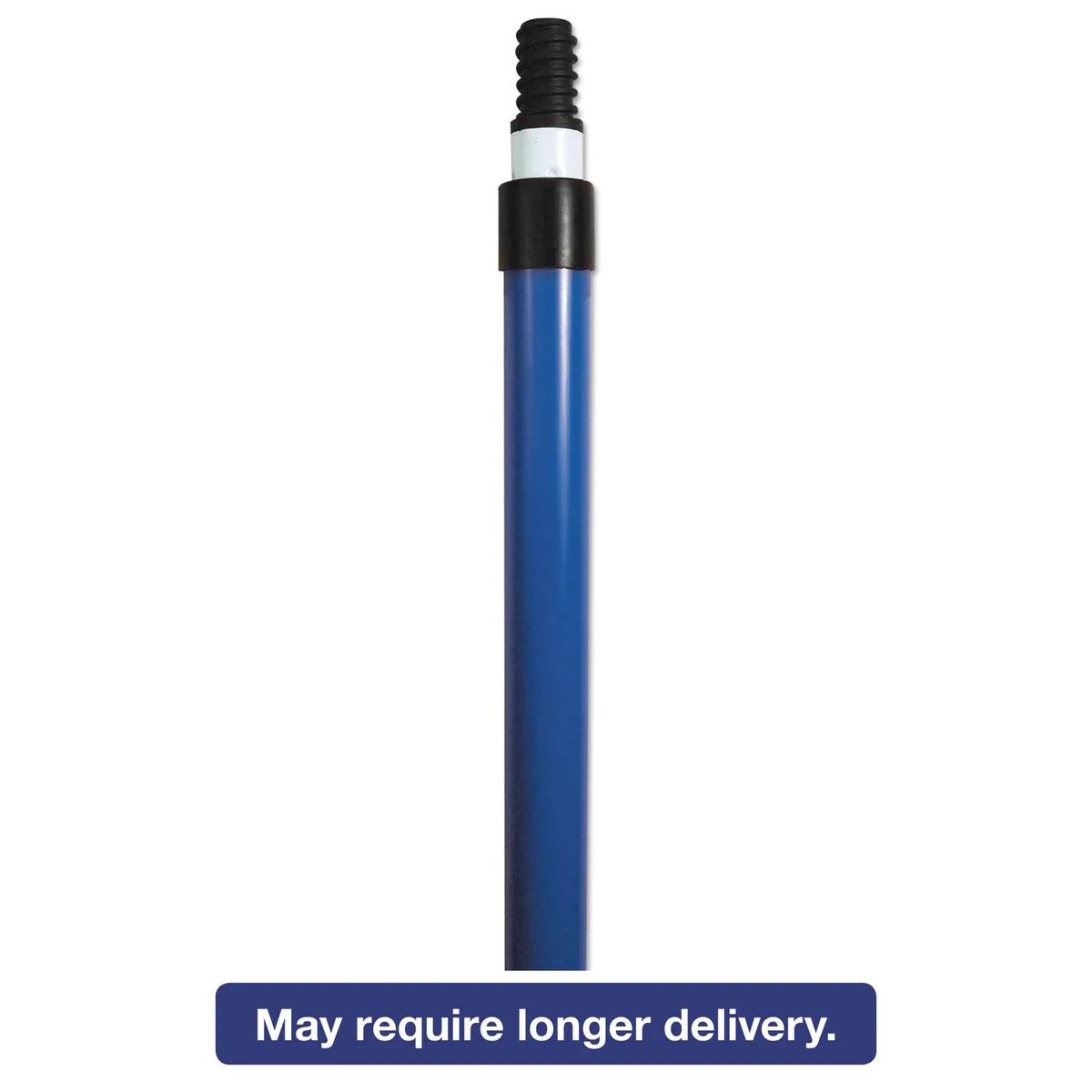 Boardwalk Boardwalk BWK638 MicroFeather Duster Telescopic Handle 36" to 60" Blue cleaning — product photo