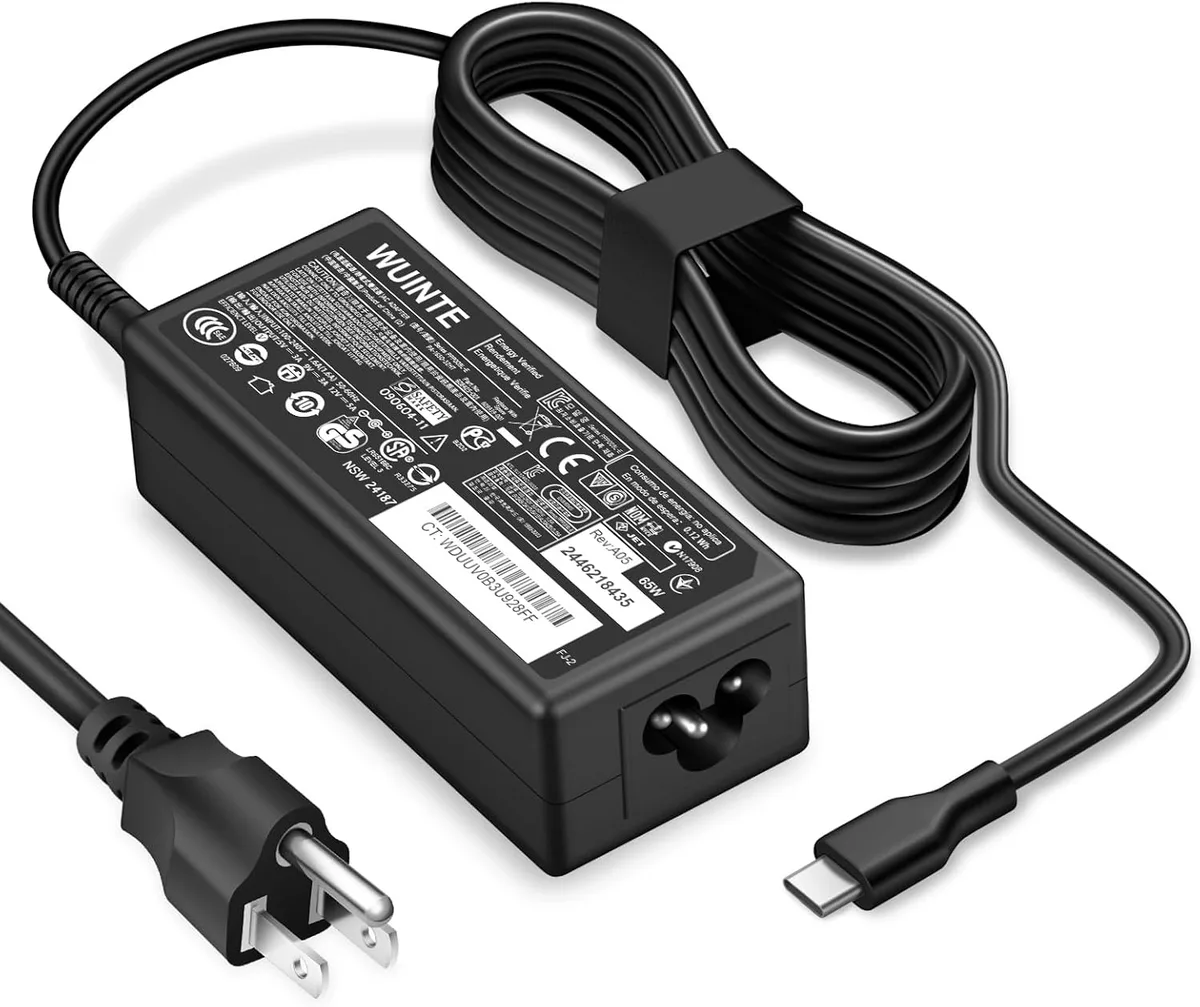 TOPRANK TOPRANK USB-C 65W charger Dell XPS Latitude — product photo