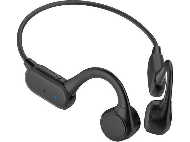 LORDWORLD LORDWORLD Bone Conduction Headphones Bluetooth 5.3 8H IPX6 Black — product photo