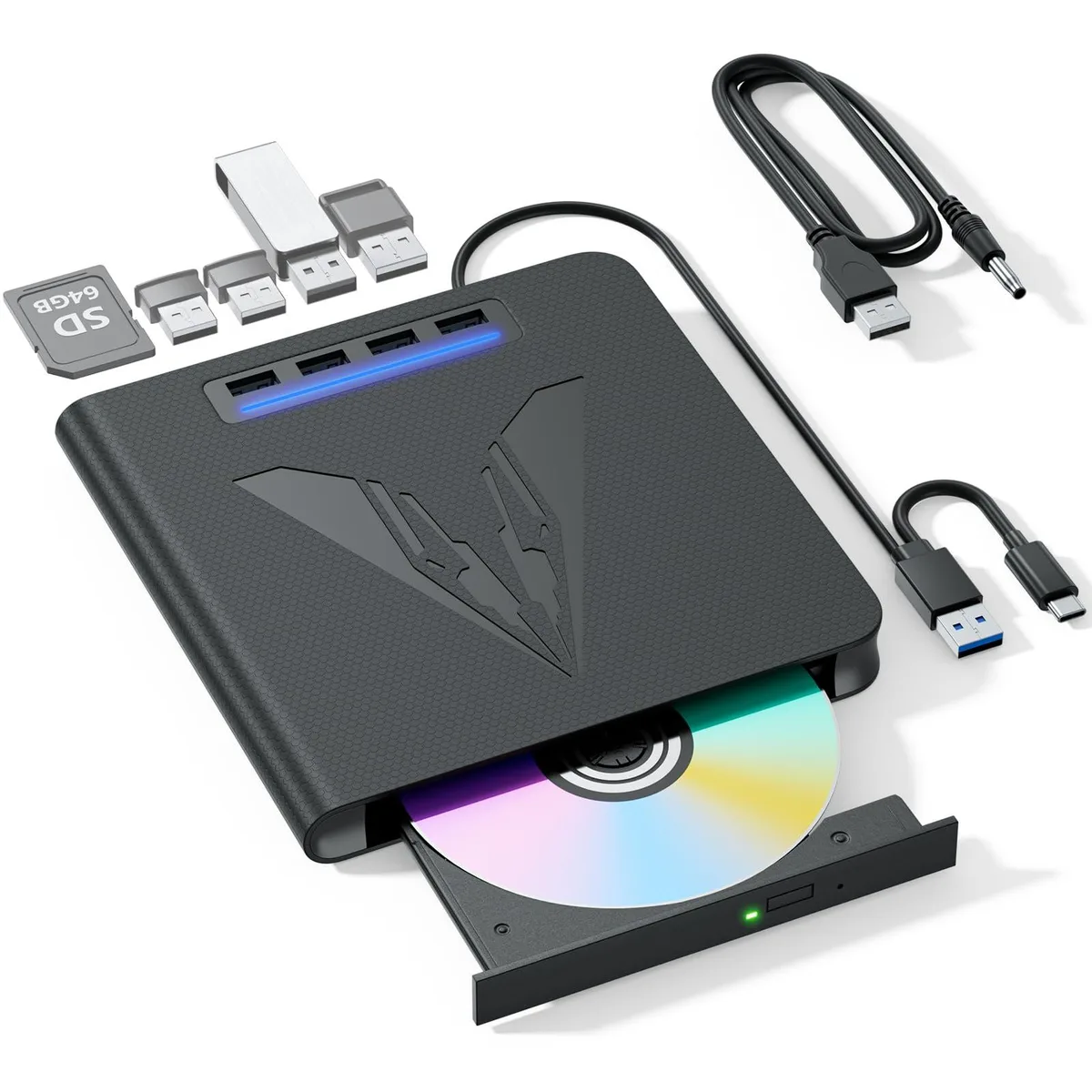  LLMHHKYK KL001 7-in-1 External Blu-ray Drive — product photo