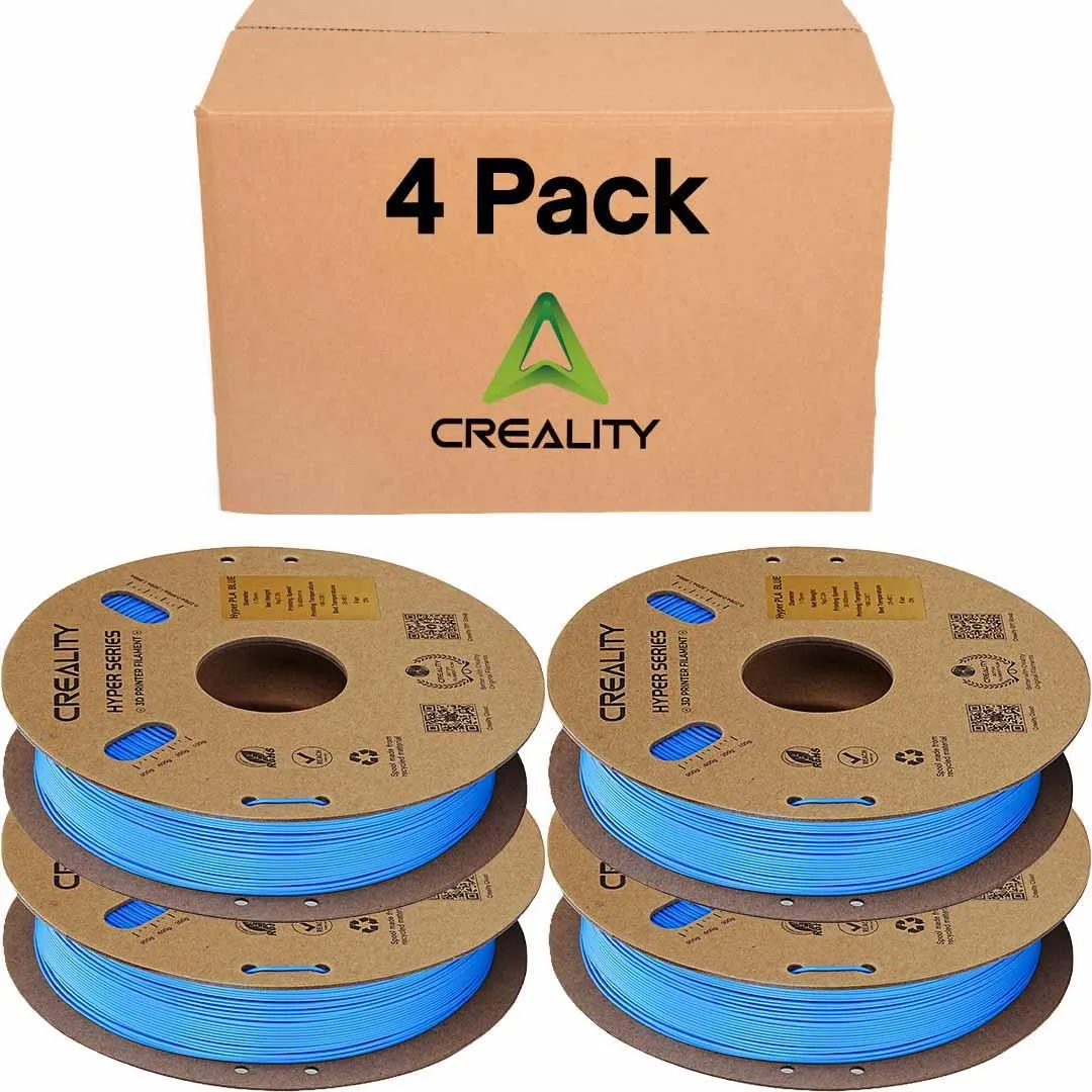 Creality Creality Hyper PLA 3301010341 Blue 1.75mm 1kg 4 Pack — product photo