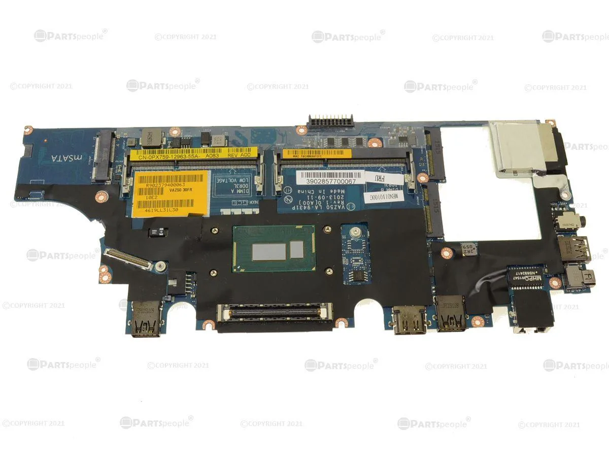 DELL DELL Latitude E7240 Motherboard i5-4210U 1.7GHz PX759 — product photo