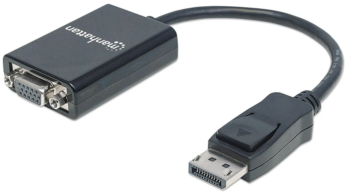 MANHATTAN MANHATTAN 151962 DisplayPort to VGA gender changer 5.91" 1.35 GB/s — product photo