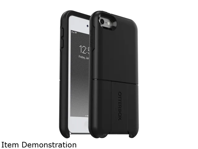 OtterBox OtterBox 77-65005 uniVERSE Case for iPod Touch 5th 6th 7th Gen Black mp4 accessory — product photo