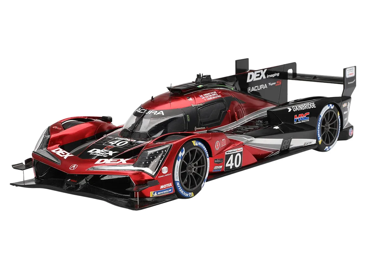 Top Speed Top Speed Acura ARX-06 GTP #40 Winner 12 Hours of Sebring 2024 1/18 Hobby Collectible — product photo
