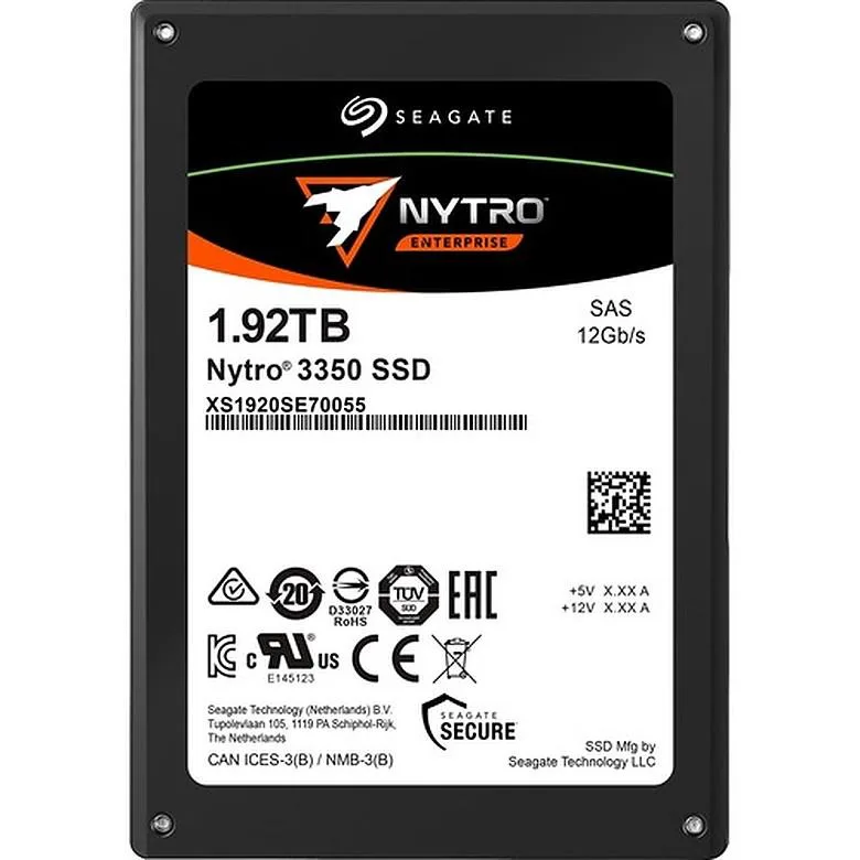 Seagate Seagate XS1920SE70055 1.92 TB enterprise SSD — product photo