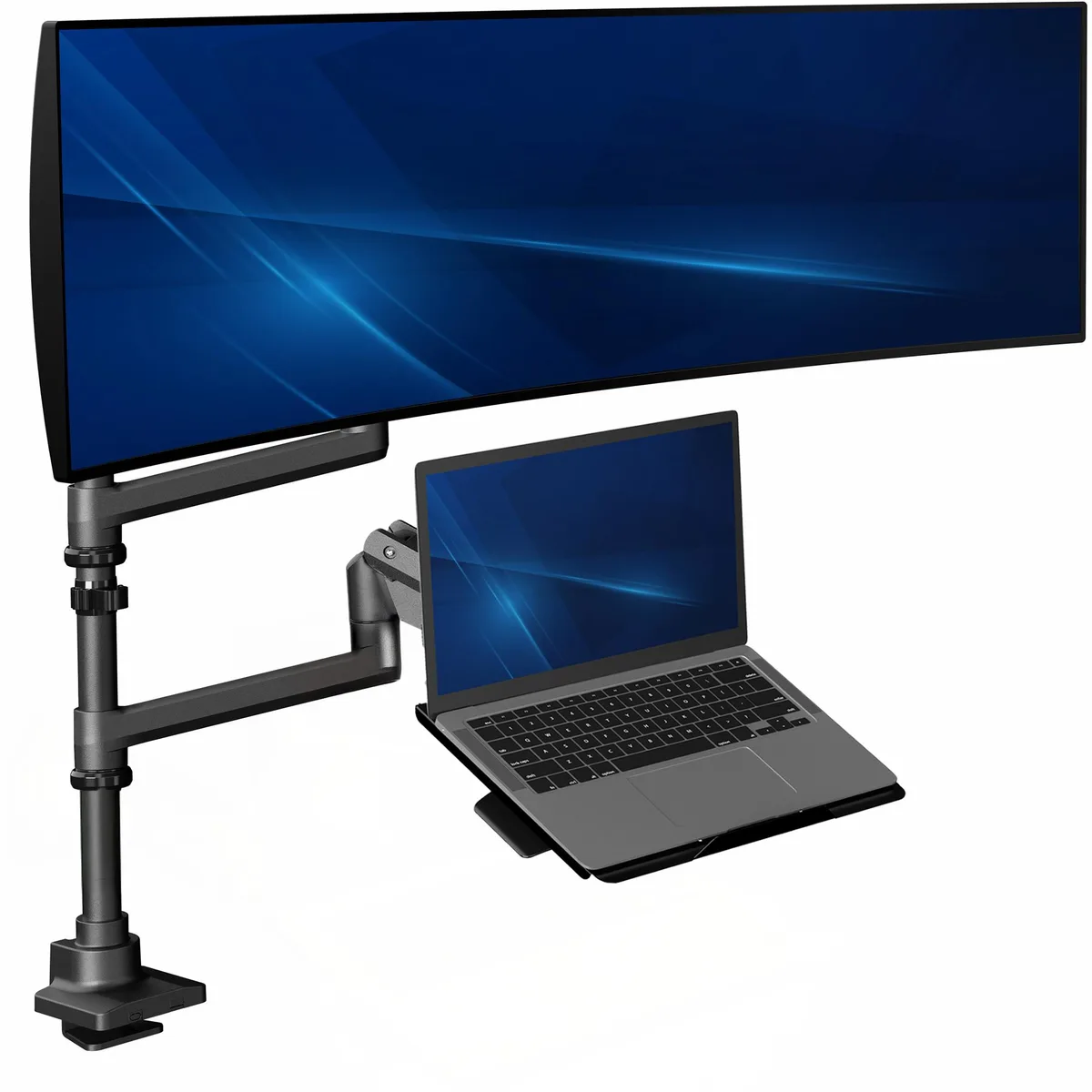 VIVO VIVO Pneumatic Ultrawide Monitor Laptop Desk Mount 49in 44lb — product photo