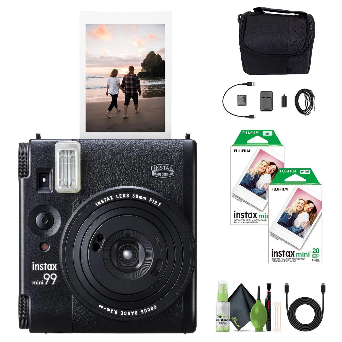 FUJIFILM FUJIFILM Instax Mini 99 film camera 40-sheet bundle — product photo
