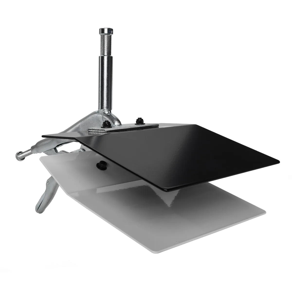 Flashpoint Brand Flashpoint Brand Duckbill Plate Clamp Black White 4 Inch Jaw 5/8 Inch Stud — product photo