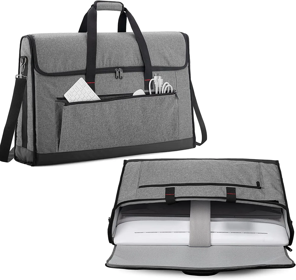 BFKK BFKK Monitor Carrying Case 24-27 Inch Grey — product photo
