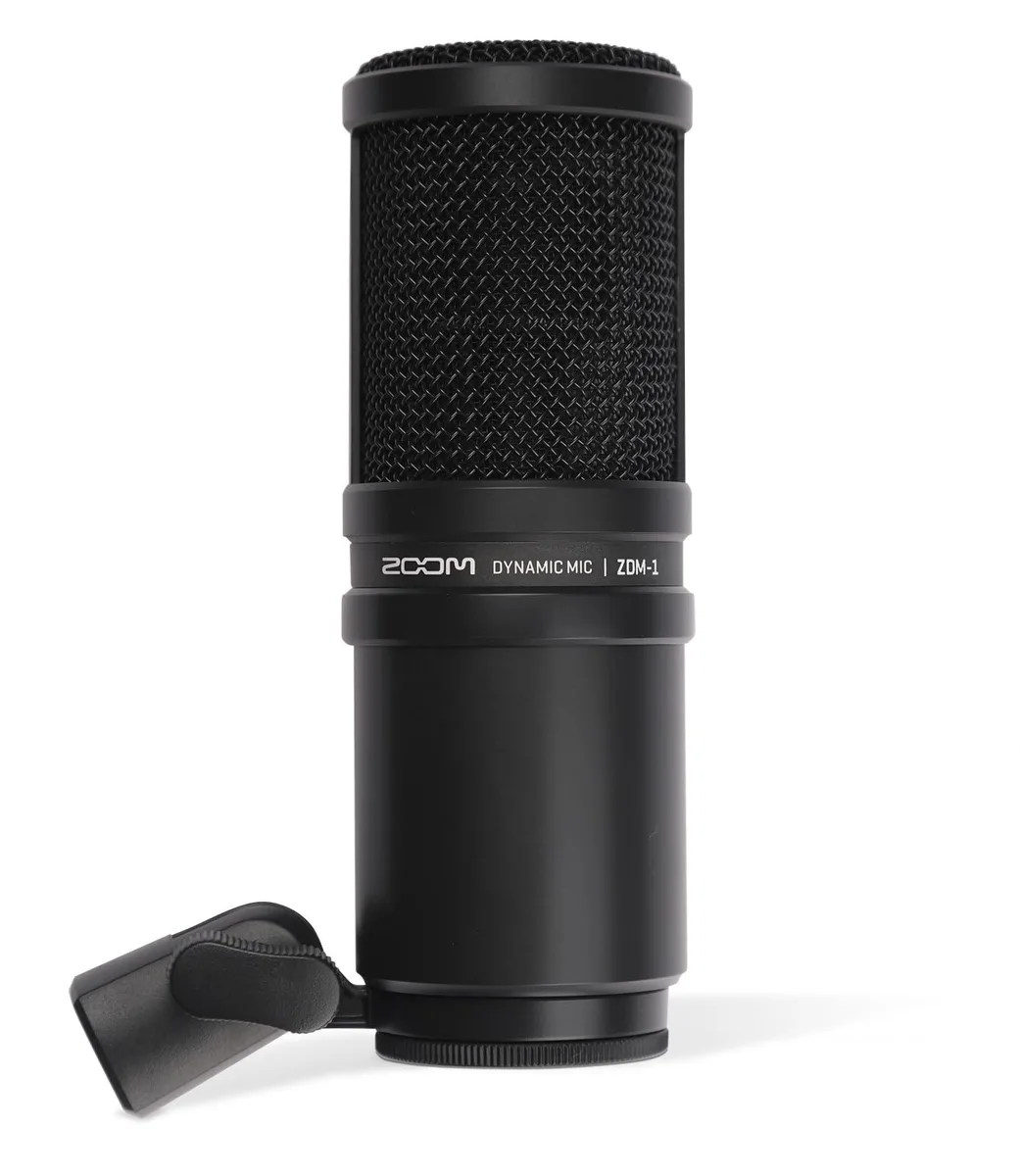 Zoom ZDM-1 Dynamic Microphone XLR 135 dB SPL 78 dB SNR — product photo