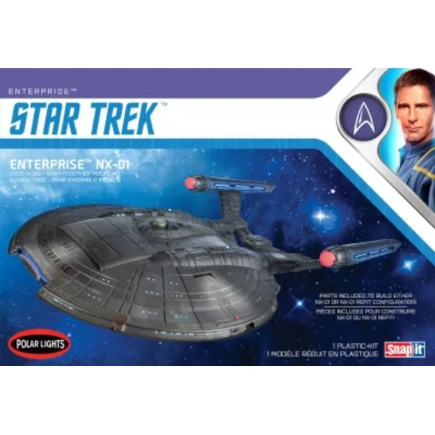 Polar Lights Polar Lights 966M 1/1000 Star Trek NX-01 Enterprise 2T Snap accessory — product photo